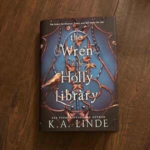 Barnes & Noble The Wren in the Holly Library Book - Brown and Blue